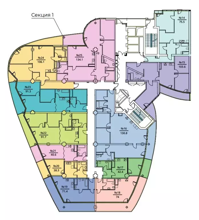 2-к кв. Краснодарский край, Сочи Курортный просп., 108 (93.6 м) - Фото 2