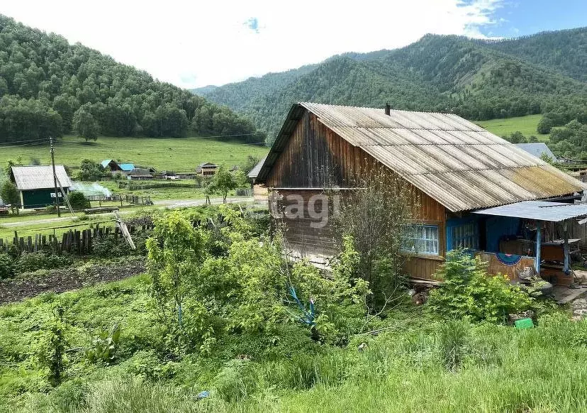 Дом в Алтай, Чемальский район, с. Эдиган ул. Аговая (29 м) - Фото 0