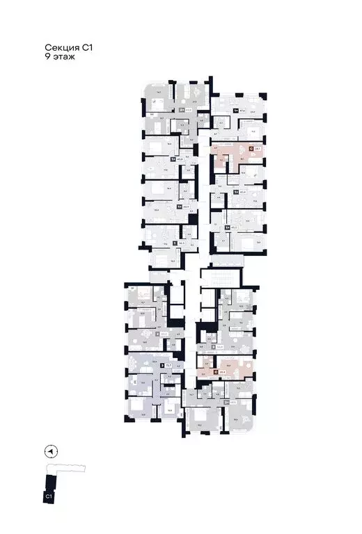 Квартира-студия: Москва, Лодочная улица, 27к2 (28.4 м) - Фото 1
