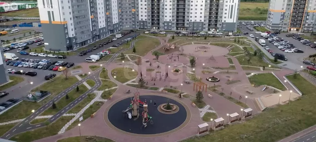 Квартира-студия: Виллозское городское поселение, посёлок Новогорелово, ... - Фото 0