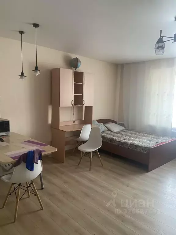 Студия Хакасия, Абакан Нижняя Согра мкр, ул. Буденного, 74Ик3 (40.0 м) - Фото 1