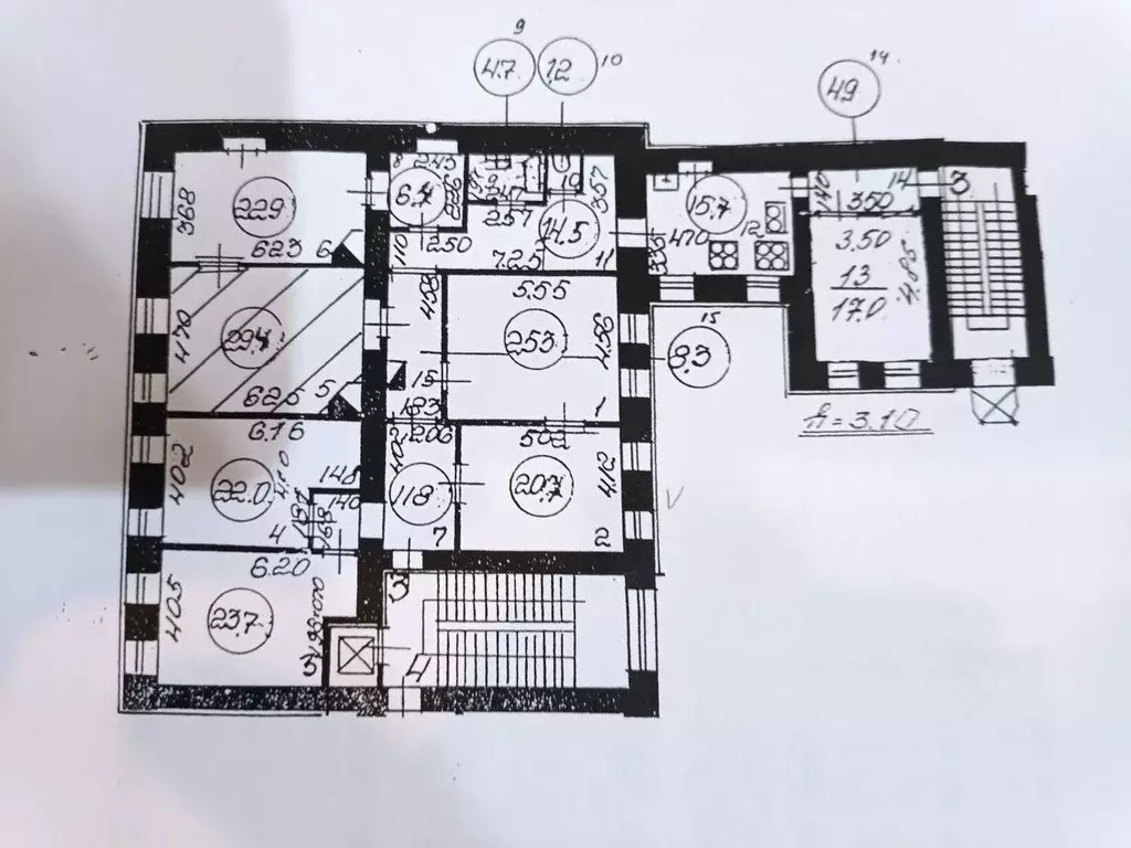 Комната Санкт-Петербург Херсонская ул., 10 (30.0 м) - Фото 2