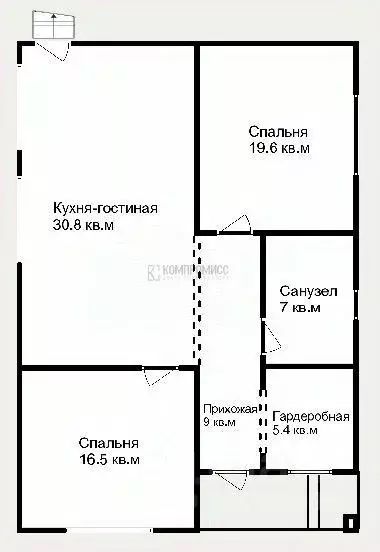 Дом в Краснодарский край, Абинск Севастопольская ул., 8 (82 м) - Фото 1