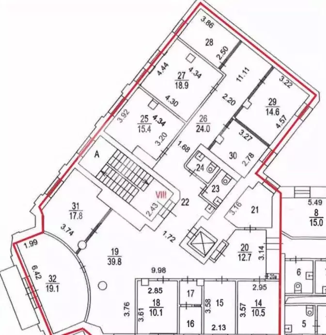 Офис в Москва ул. Большая Якиманка, 17/2С1 (272 м) - Фото 2