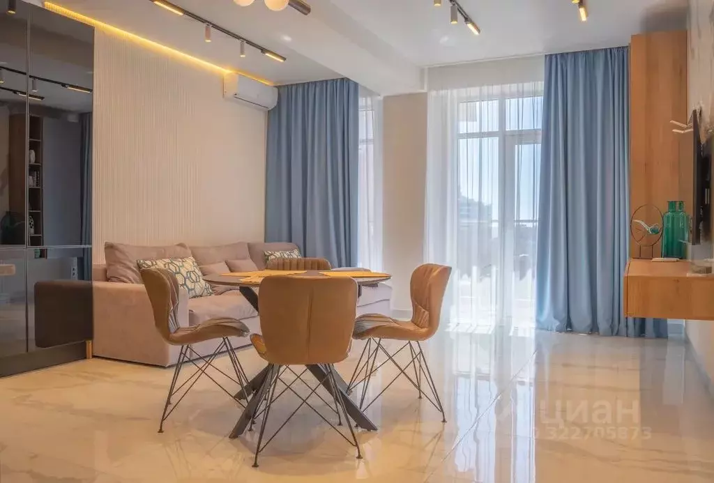 1-к кв. Краснодарский край, Сочи Светлана мкр, ул. Гагринская, 3/8 ... - Фото 1