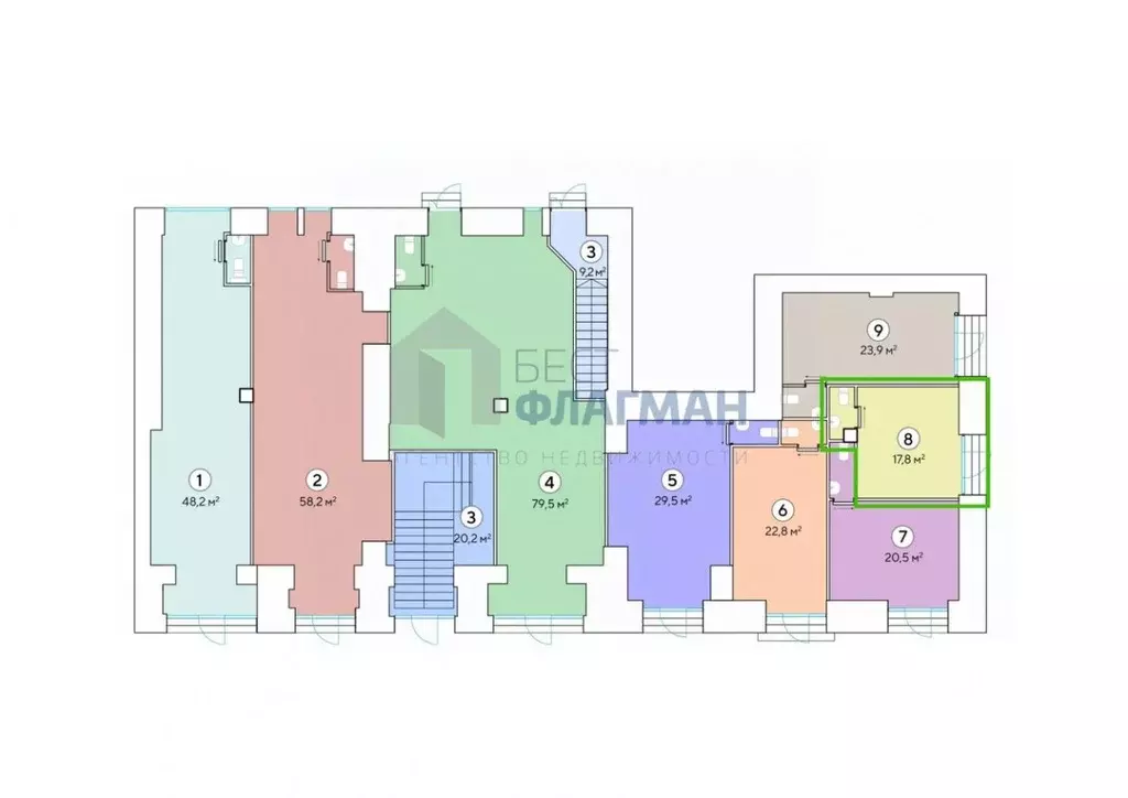 Помещение свободного назначения в Москва 1-я Тверская-Ямская ул., 11 ... - Фото 2