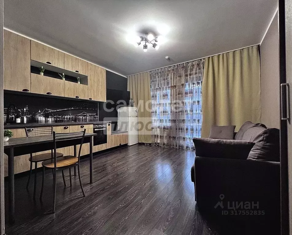 Студия Санкт-Петербург аллея Арцеуловская, 19 (25.0 м) - Фото 0