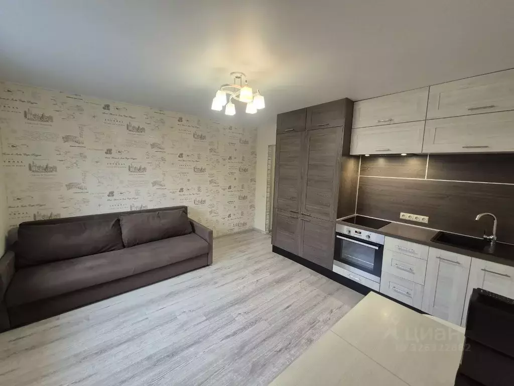 Студия Московская область, Домодедово Южный мкр, ул. Курыжова, 32 ... - Фото 2