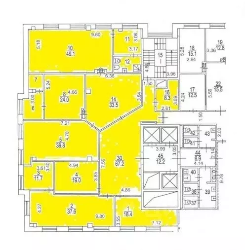 Офис в Москва ул. Можайский Вал, 8Б (340 м) - Фото 2