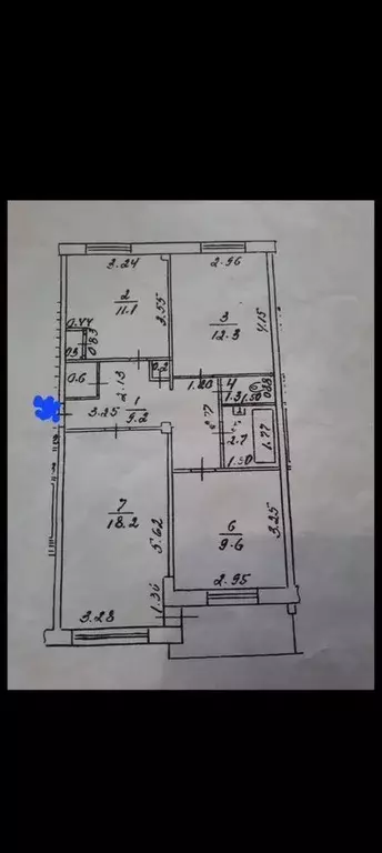 3-к кв. Кемеровская область, Юрга Кузбасский просп., 4 (66.0 м) - Фото 0