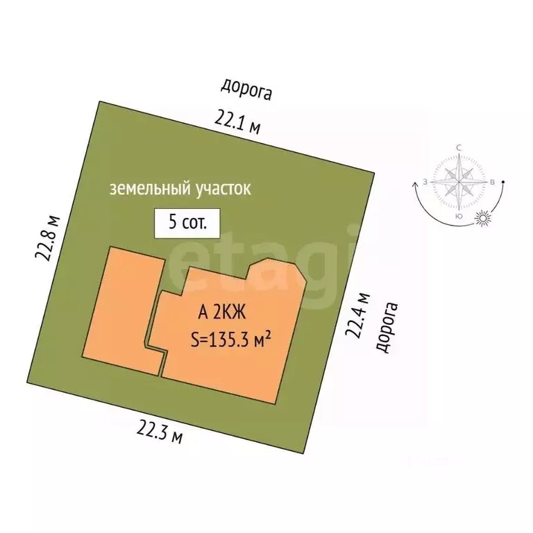 Дом в Тюменская область, Тюмень Казарово мкр, ул. Хамита Ярми (135 м) - Фото 2