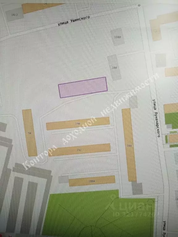 Участок в Ростовская область, Батайск ул. Луначарского (14.3 сот.) - Фото 1