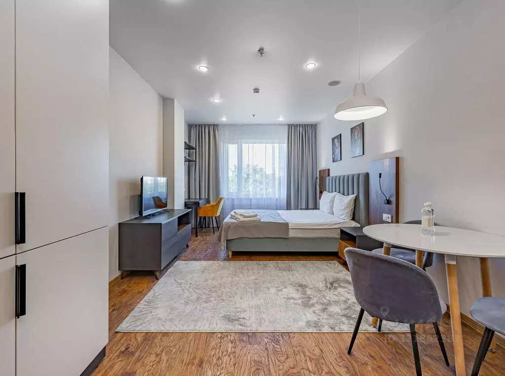 Студия Санкт-Петербург 2-й Муринский просп., 36 (29.0 м) - Фото 1