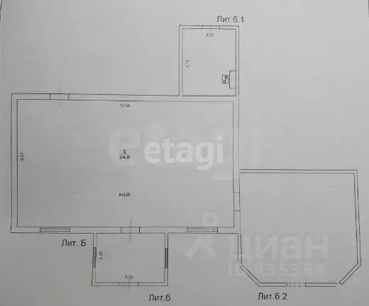 Помещение свободного назначения в Белгородская область, Чернянский ... - Фото 1