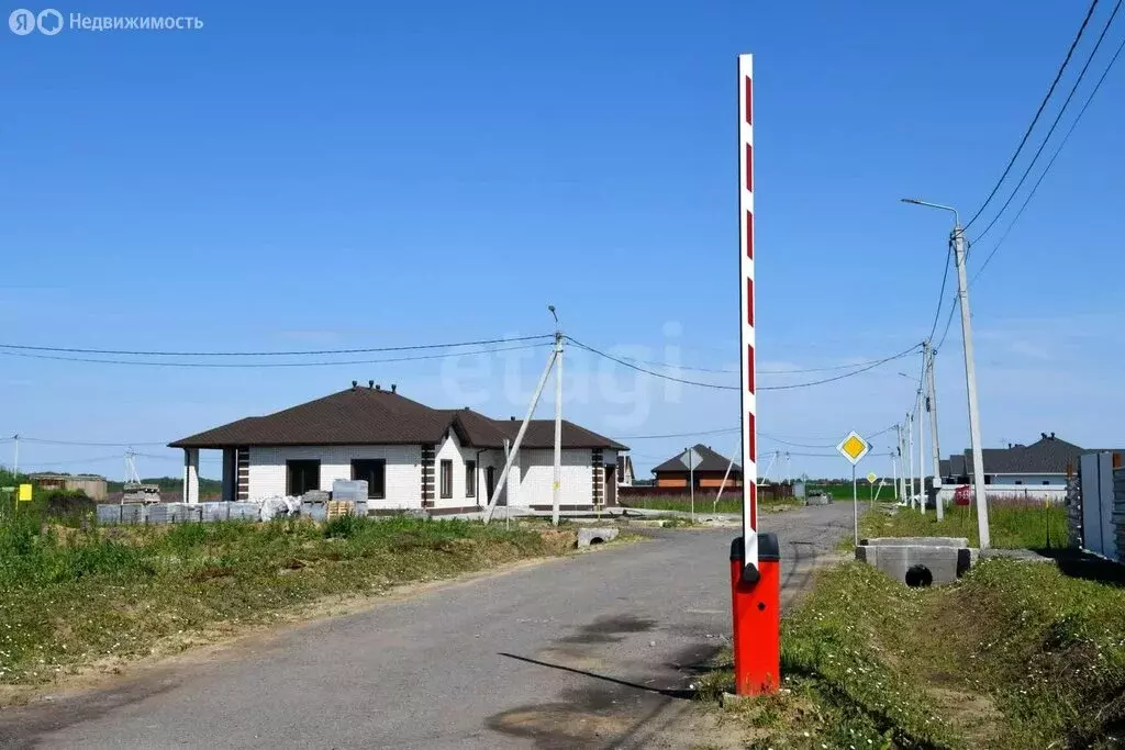 Участок в Тюменский район, село Кулига, коттеджный посёлок Сказка, 1-й ... - Фото 0