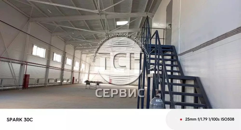 Склад в Московская область, Чехов муниципальный округ, д. Сергеево ул. ... - Фото 2