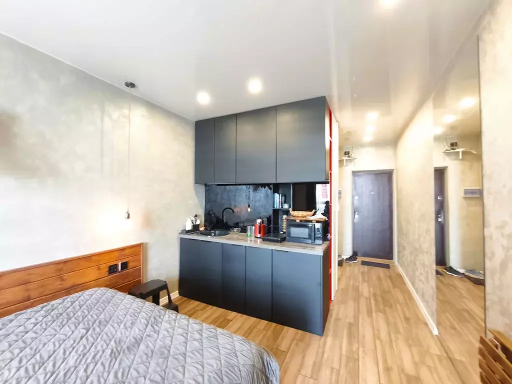 Студия Краснодарский край, Анапа Таманская ул., 121к13 (26.0 м) - Фото 2