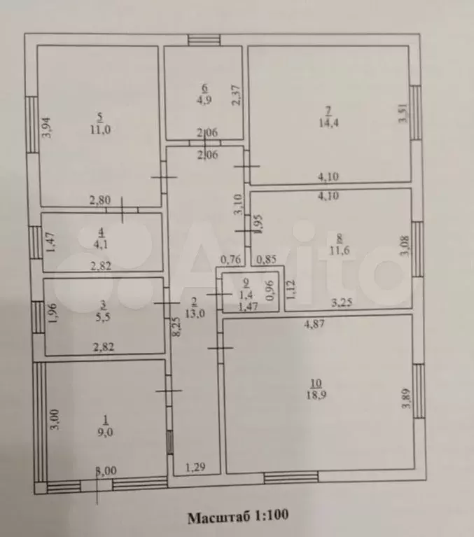 Дом 100 м на участке 3 сот. - Фото 0