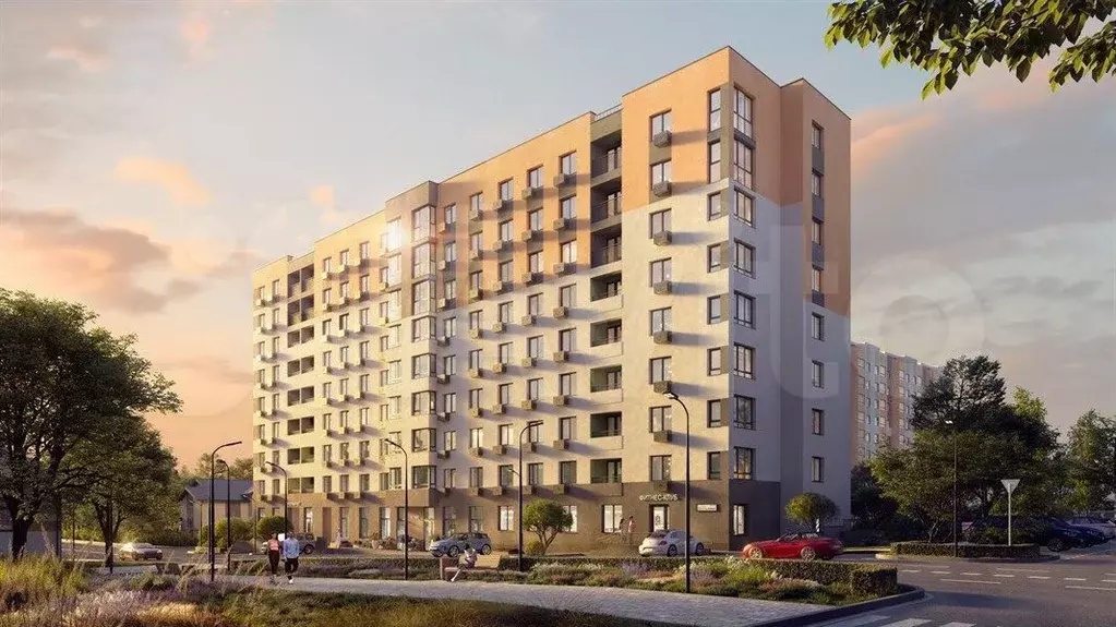 2-к. квартира, 51 м, 4/9 эт. - Фото 1