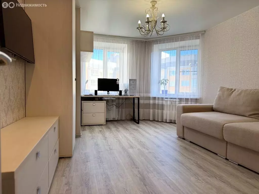 1-комнатная квартира: Чебоксары, микрорайон Благовещенский, бульвар ... - Фото 2