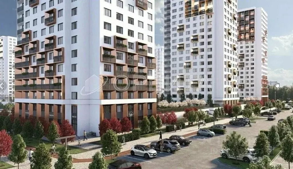1-к кв. Тюменская область, Тюмень ул. Бориса Прудаева, 7 (41.0 м) - Фото 2