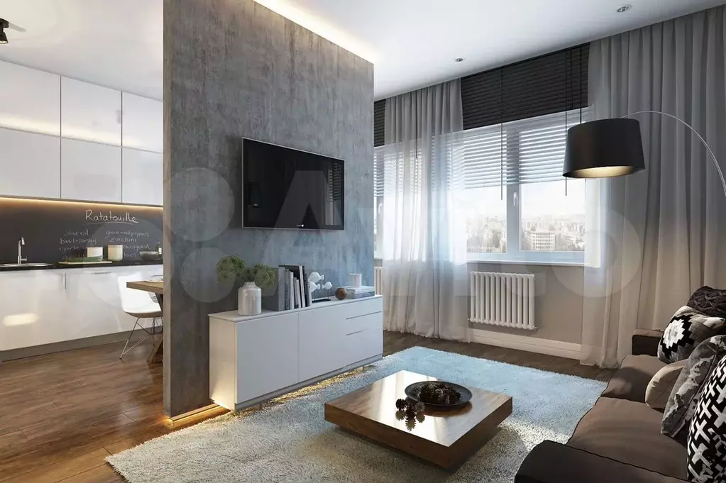 3-к. квартира, 88 м, 6/9 эт. - Фото 0