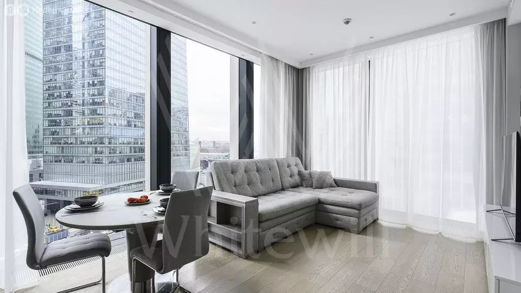 3-комнатная квартира: Москва, 1-й Красногвардейский проезд, 22с2 (90.6 ... - Фото 2