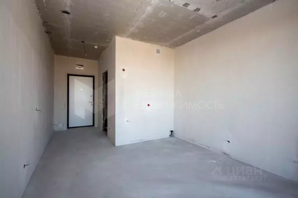 Студия Тюменская область, Тюмень ул. Краснооктябрьская, 16к1 (22.2 м) - Фото 1