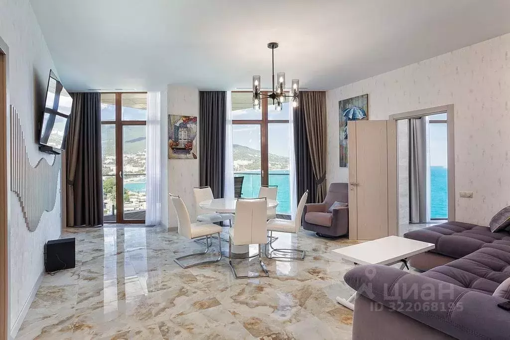 3-к кв. Крым, Ялта Приморский парк имени Гагарина кв-л, 1 (120.0 м) - Фото 1