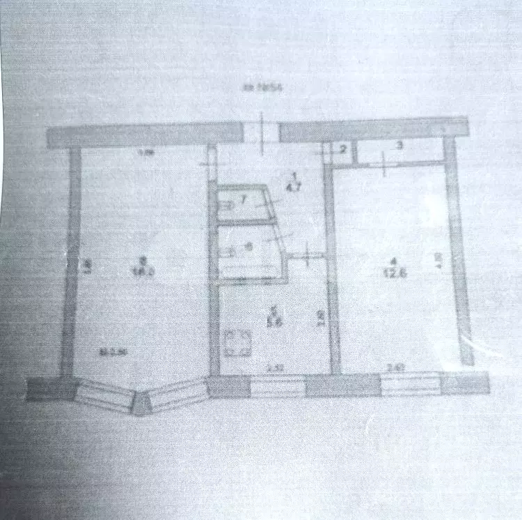 2-к кв. Волгоградская область, Фролово Фроловская ул., 10 (45.6 м) - Фото 2