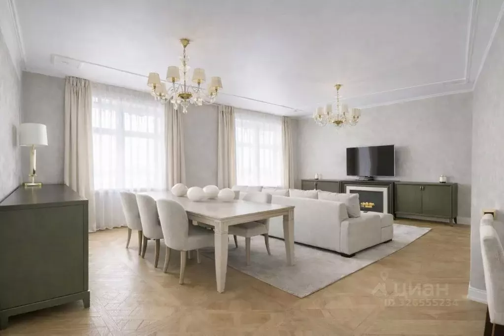 3-к кв. Москва Тверская ул., 6С1 (123.0 м) - Фото 1