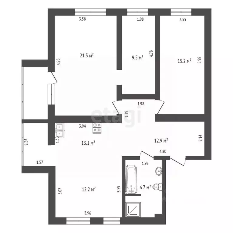 3-к кв. Камчатский край, Петропавловск-Камчатский Туристический ... - Фото 2