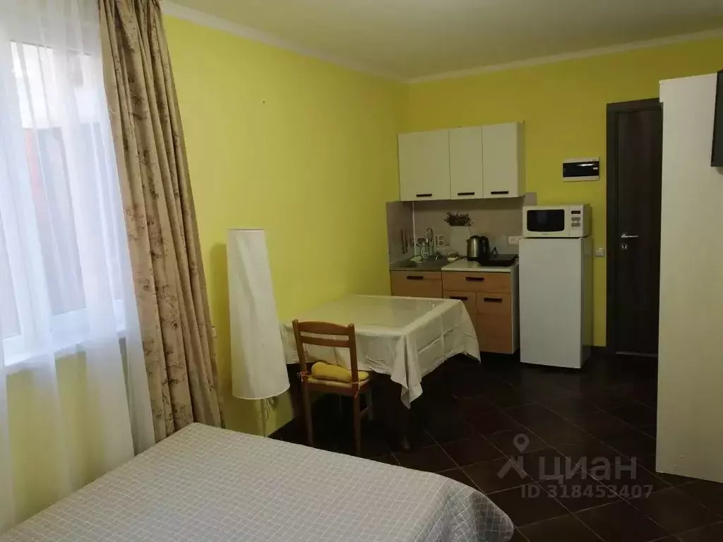 Студия Краснодарский край, Сочи Мамайка мкр, ул. Волжская, 45к1 (18.0 ... - Фото 0
