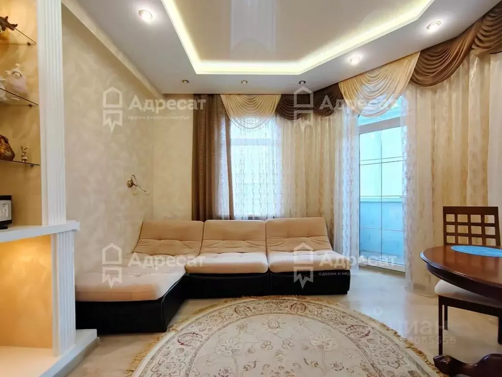 3-к кв. Волгоградская область, Волгоград ул. Кузнецова, 50 (68.2 м) - Фото 2