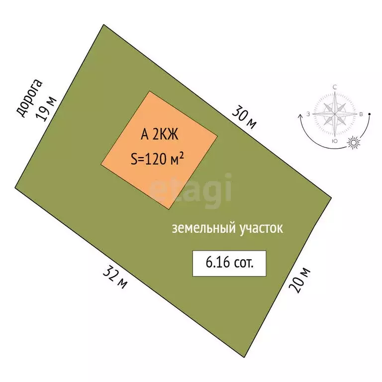 Дом в Тюмень, Усадебная улица (120 м) - Фото 1