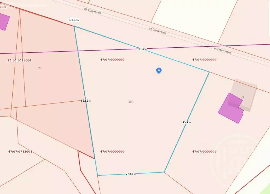 Участок в деревня Мендсары, улица Строителей (22 м) - Фото 2