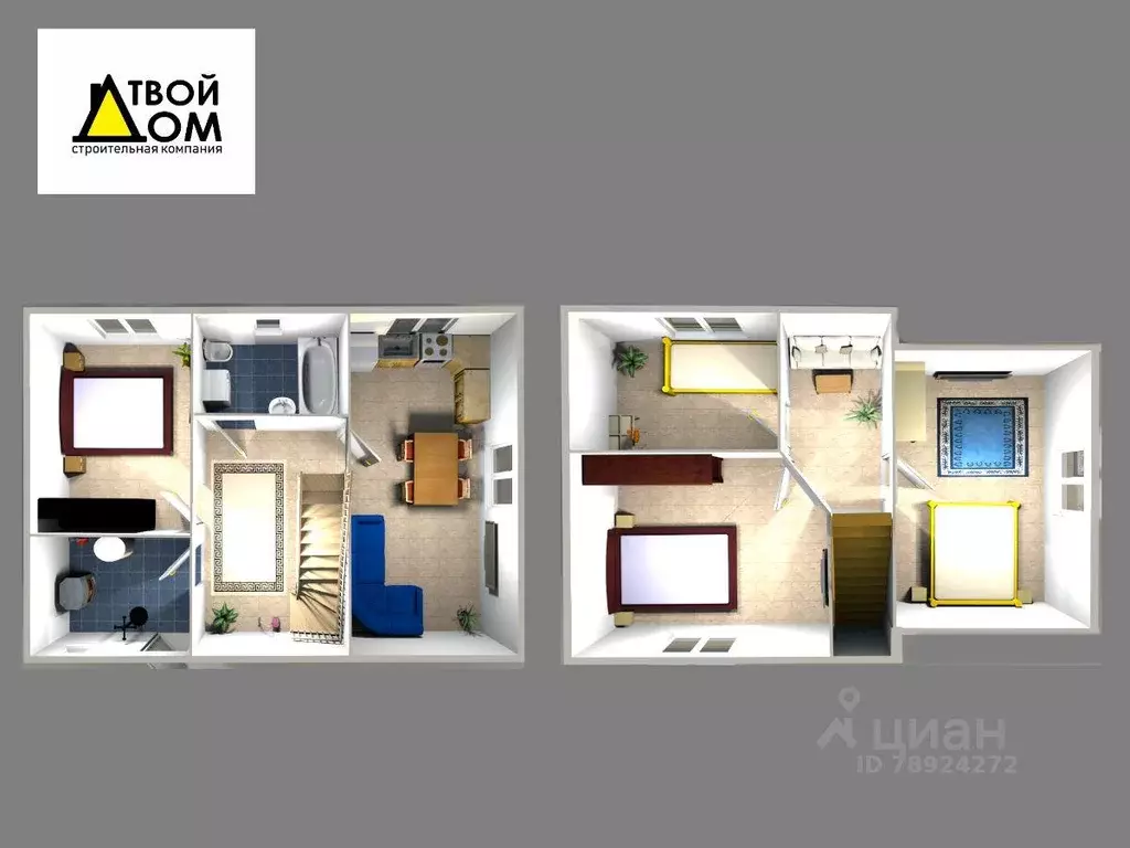 Дом, 90 м - Фото 1