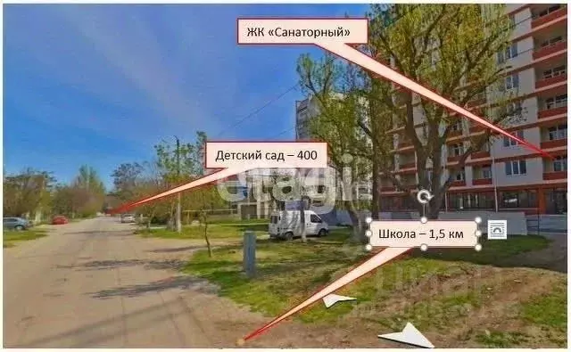 1-к кв. Крым, Саки ул. Санаторная (50.2 м) - Фото 0