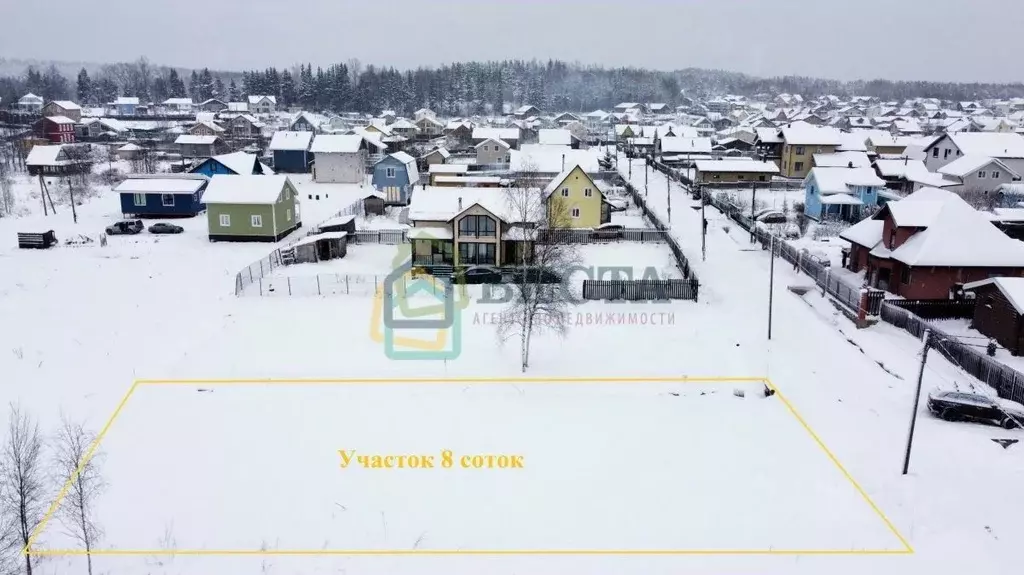 Участок в Ленинградская область, Приозерский район, Сосновское с/пос, ... - Фото 0
