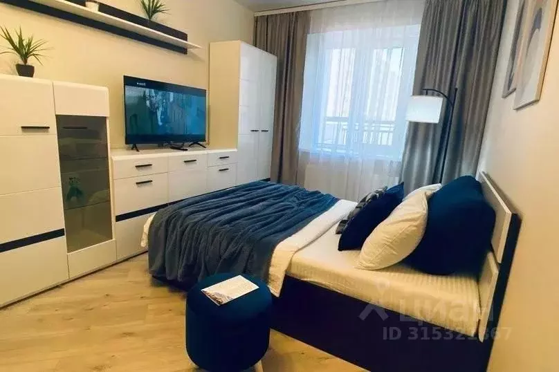 1-к кв. Татарстан, Казань проезд Яраткан, 3А (35.0 м) - Фото 1