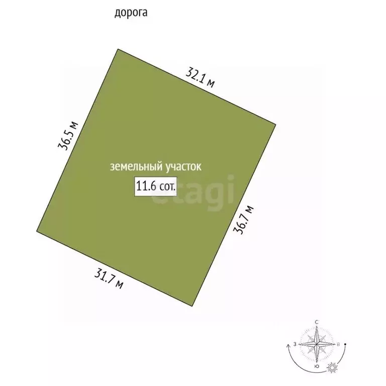 Участок в Санкт-Петербург пос. Петро-Славянка,  (11.0 сот.) - Фото 2