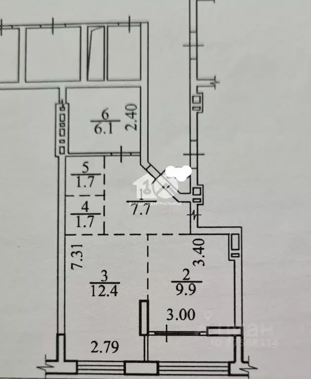 1-к кв. Новосибирская область, Новосибирск Северо-Чемской жилмассив, ... - Фото 2