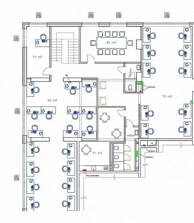 Офис (450 м) - Фото 2