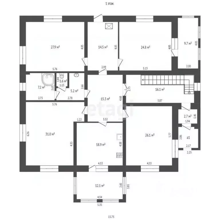 Дом в Марий Эл, Йошкар-Ола ул. Мышино (374 м) - Фото 2
