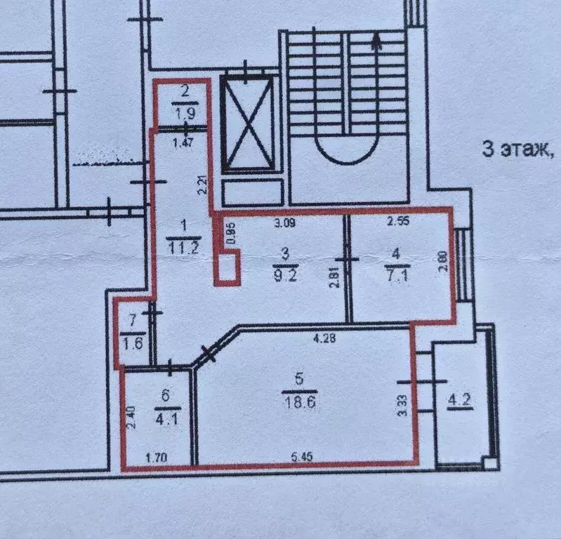 2-к кв. Коми, Сыктывкар Первомайская ул., 121А (53.7 м) - Фото 2