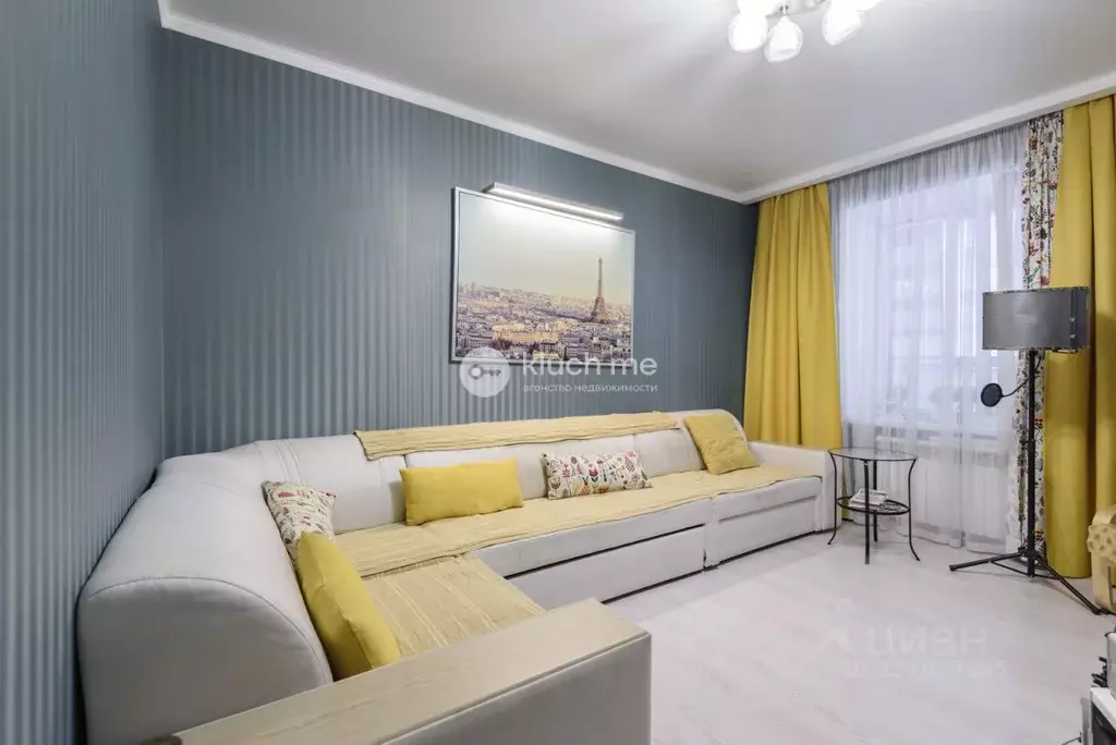 2-к кв. Татарстан, Казань ул. Николая Ершова, 62Г (50.1 м) - Фото 1