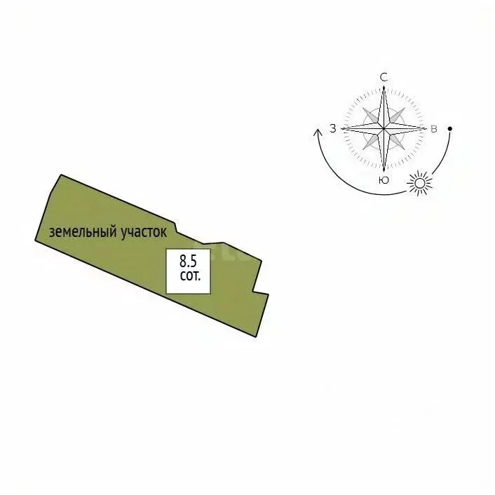 Участок в Свердловская область, Горноуральский муниципальный округ, с. ... - Фото 1