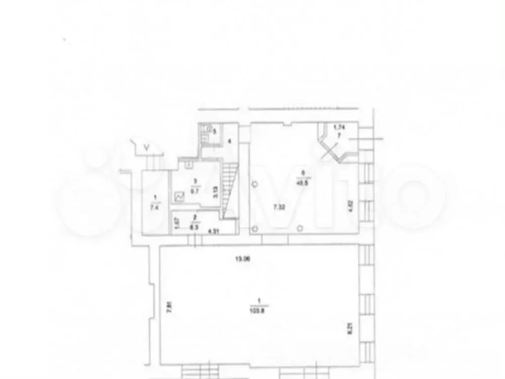 Продам помещение свободного назначения, 54.8 м - Фото 0