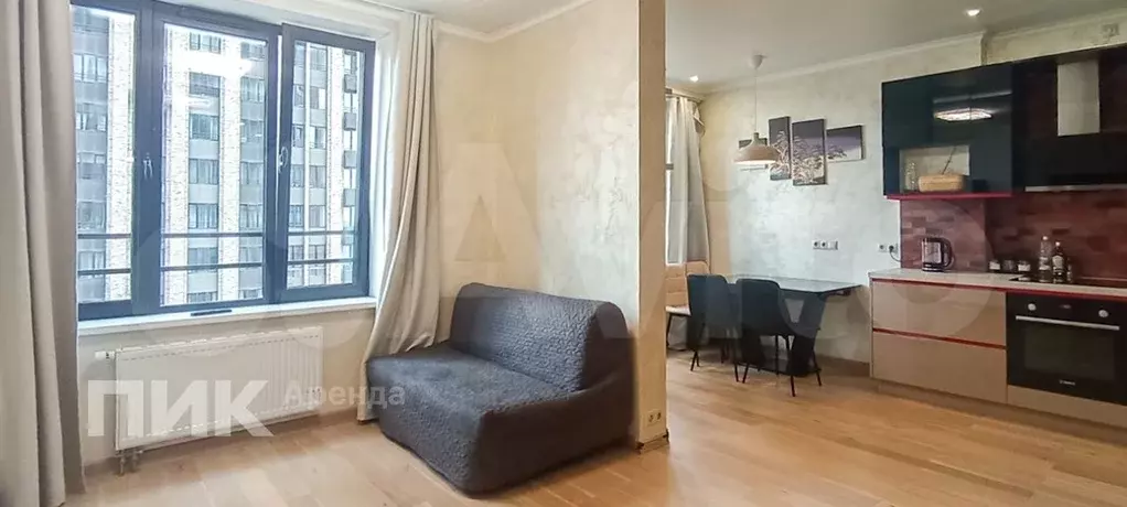 Квартира-студия, 37,1 м, 22/47 эт. - Фото 1