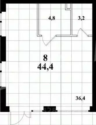 Помещение свободного назначения в Москва Ленинградское ш., 57 (44 м) - Фото 1